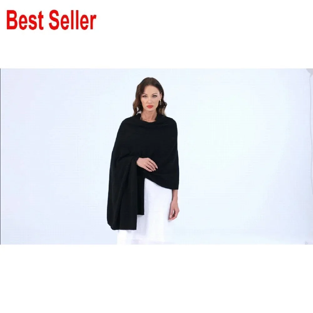 Luxury Cashmere Shawl Wrap Oversized Elegant Travel Essential Chic Soft